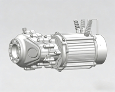 145 Electromagnetic Brake Motor